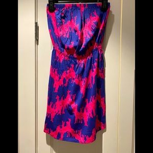 Strapless Lilly Pulitzer Dress- size xxs
